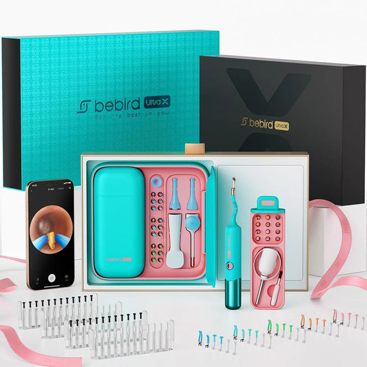 Gerätezubehör, BEBIRD X 5G, schmal, Blau, Ersatzteil und Zubehör, EarSight Ultra Ohrenreiniger & Pflegegerät mit flexibler Kamera