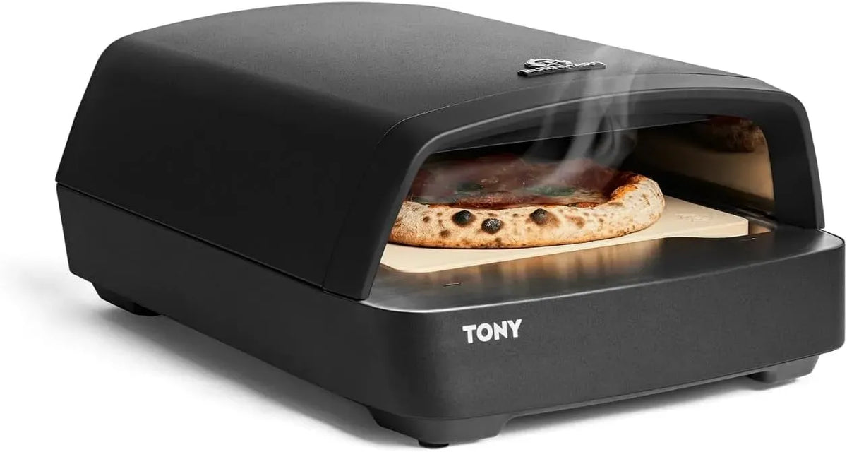 Elektrischer Pizzaofen, 450 °C, TONY, Ofen zum Backen, BURNHARD® Gas Pizzaofen