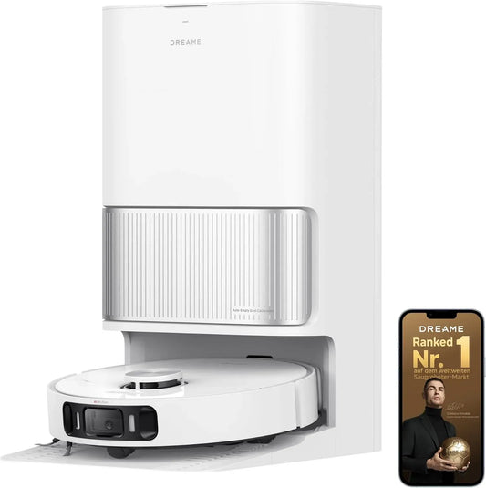 Saugroboter L40 All-in-1-Dock, viele Bürsten und EIN Flexibler Wischmopp, 000 Pa Saugkraft