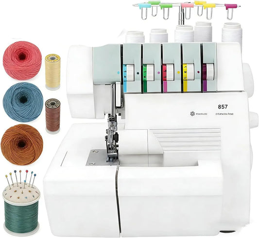 Coverlock-Nähmaschine, elektrische Nähmaschine, gewerblich, für Schwere Beanspruchung