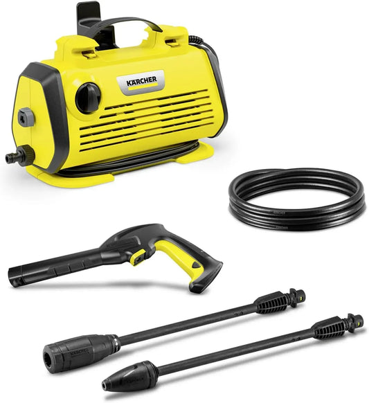 Kärcher K 3 Hochdruckreiniger, Hochdruc reiniger Horizontal Plus, 120 bar, Hochdruc schlauch und -Pistole, Fördermenge: 80 l/h, Gewicht: 4,8 g