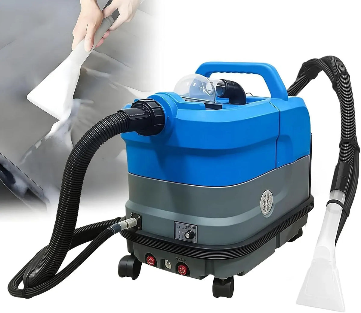 Staubsauger, 7,5 L, großer Wassertank, elektrisches Staubsauggerät, Gewerblicher Beheizter Teppich und Möbelstaubsauger