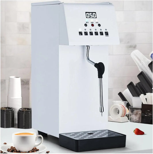 Milchaufschäumer, 6 L, Milchschäumer, Dampf, Dampfgarer, Mehrzweck-Milchaufschäumer und Dampfgarer für den gewerblichen Gebrauch