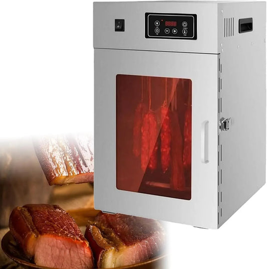 Wäschetrockner 24H, 800 W, 30 bis 90 °C, Timer, LCD-Display, Edelstahl