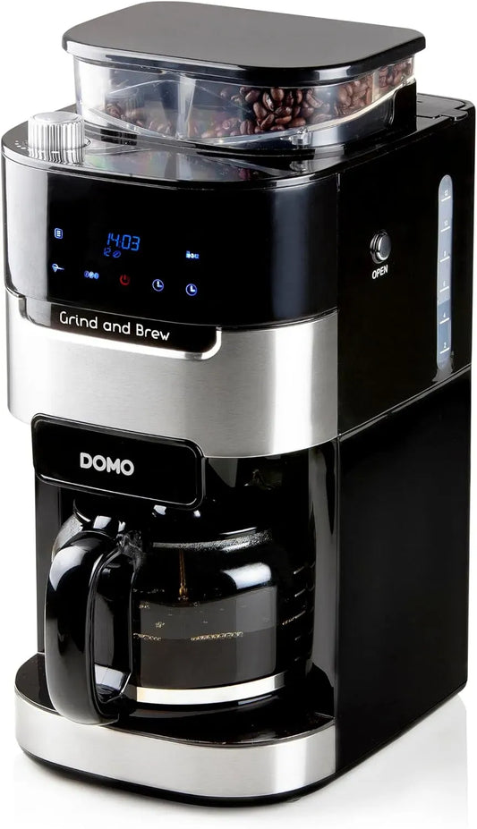 Kaffeemaschine, 1,5 L, DOMO DO721K, LCD-Display, 1,5 L Fassungsvermögen
