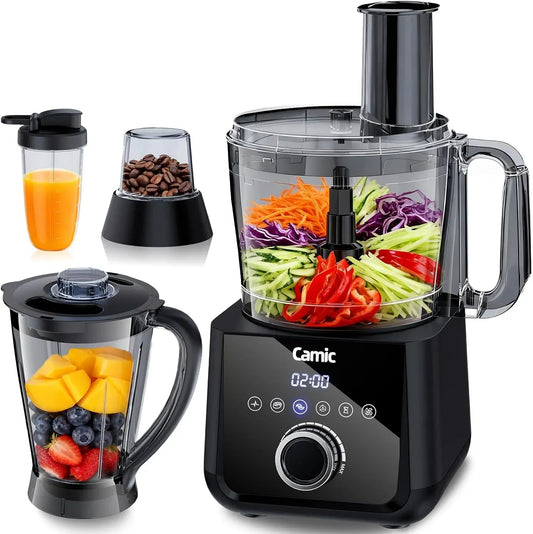 Küchenmaschine 3-in-1, 2,5 L, 1500 W, 6 Funktionen, 2,5L Schüssel