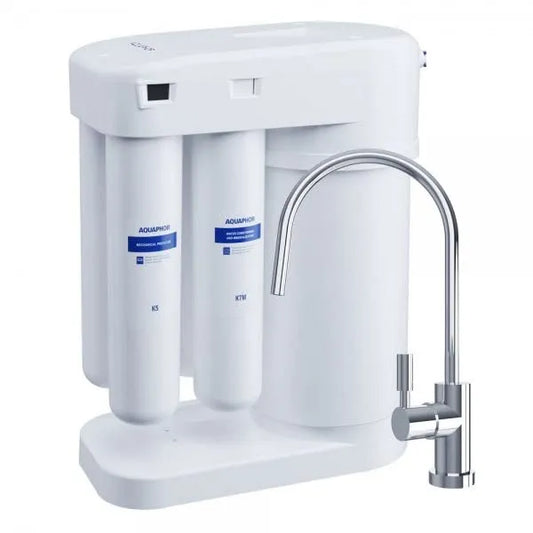 Küchenarmatur, 190 L, AQUAPHOR RO-101S K7M, Weiß