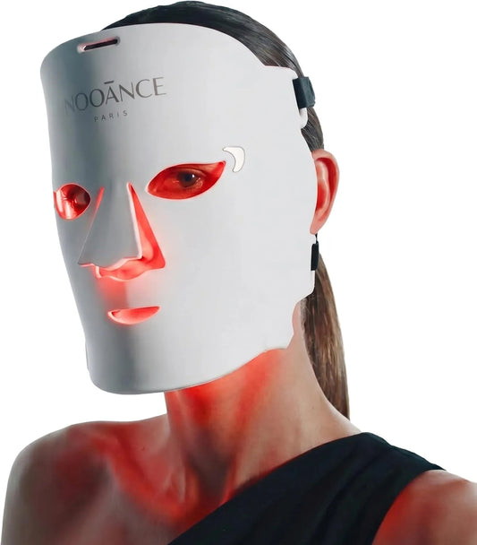 Festigkeit, für LED-Anti-Aging-Maske 'Le Professionnel', NOOANCE, 254 LEDs 633/830 nm, Hochleistungs-Photobiomodulation, Falten
