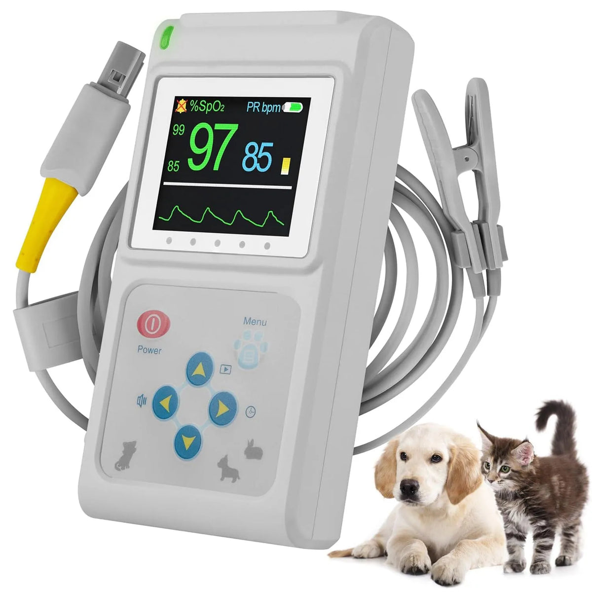 USB-Kabel, für Den Tierärztlichen Gebrauch, Handheld-Pulsoximeter Für Den Tierärztlichen Gebrauch