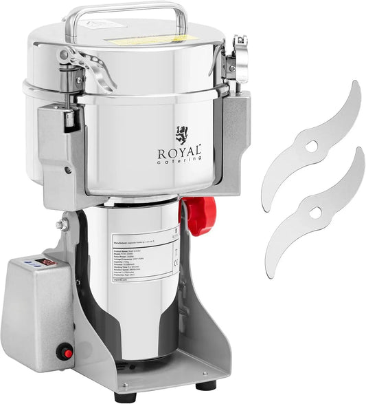 RCMZ-2000D Gewürzmühle, 21 x 9.5 cm, 3400 W, 2000 g, Gastronomie, Royal