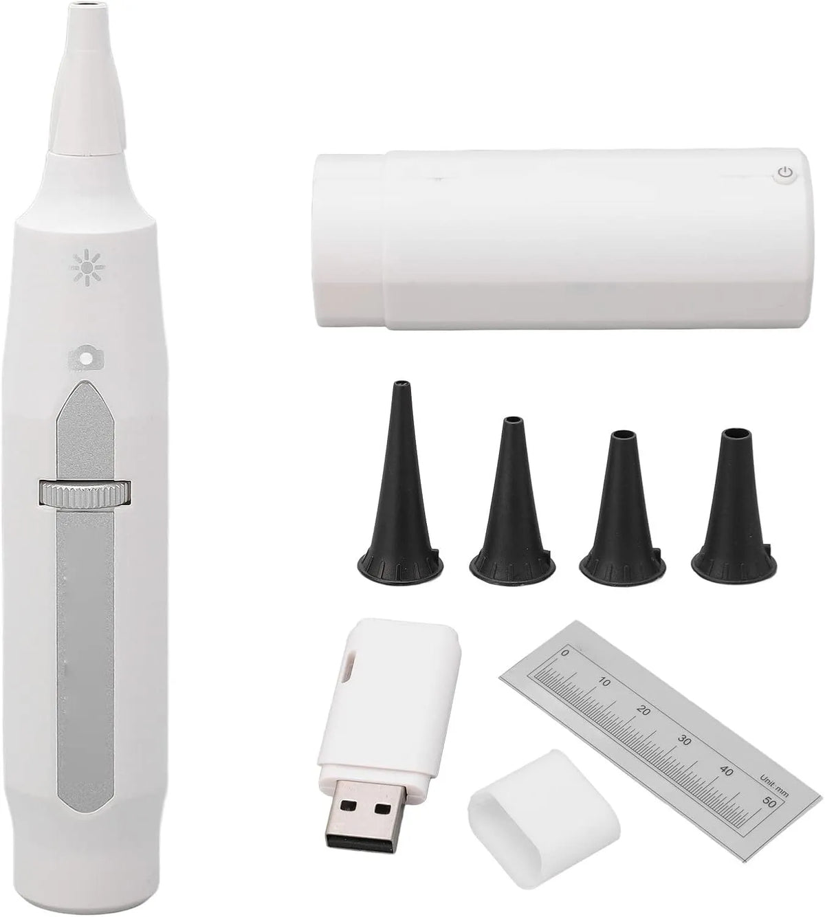 Ohrenreiniger-Kamera, Touch-Bedienung, WLAN, 2 Temperaturzonen, kabellos