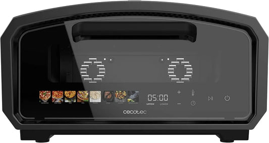 Cecotec Elektrischer Pizzaofen, Ofen zum Backen, Pizzaofen Elektrisch Pizza&Co 500 Gyro