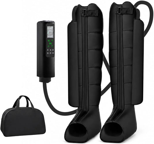 Lymphdrainage Gerät, Beinmassagegerät, 12 Modi, für Beine
