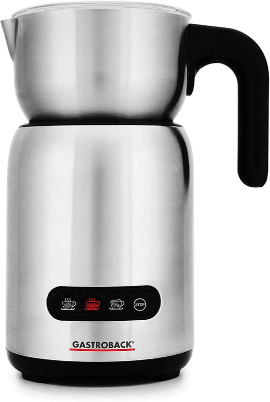 Milchaufschäumer, 1 L, 650 W, Milchschäumer, GASTROBACK, Schwarz
