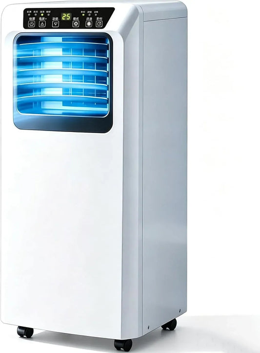 Klimaanlage 24h, tragbar, Timer, Oszillation, leise, Timer & Fenster Kit für Zimmer Büro, 120° Oszillation