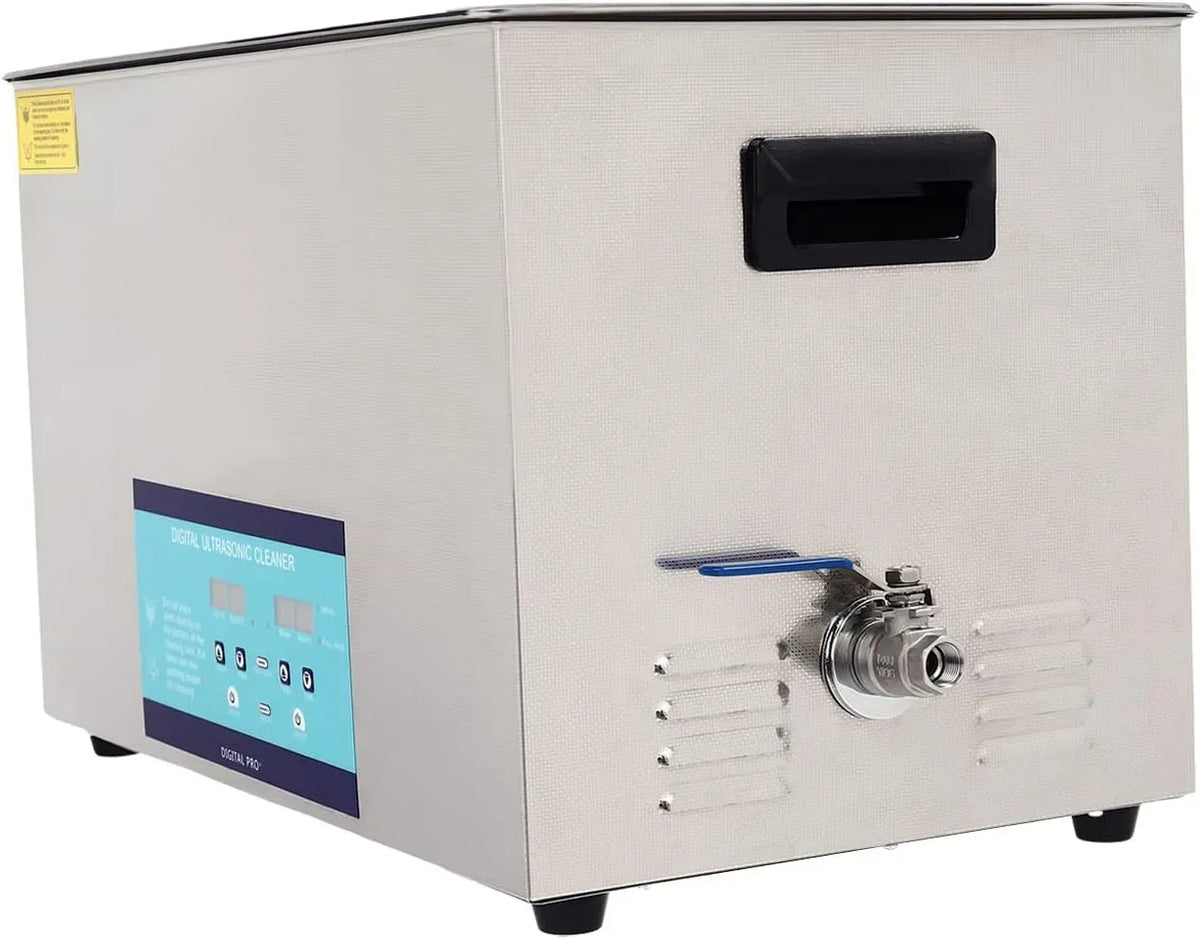 40kHz Ultraschallreiniger, Heizung, Ultraschallreinigungsgerät, 30 L, 600 W, 0 bis 80 °C, Timer, Wärmefunktion