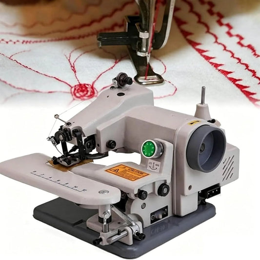Tisch-Blindstich-Saummaschine, Blindstich-Nähmaschine, elektrische Nähmaschine, tragbar, für unsichtbare Nähte