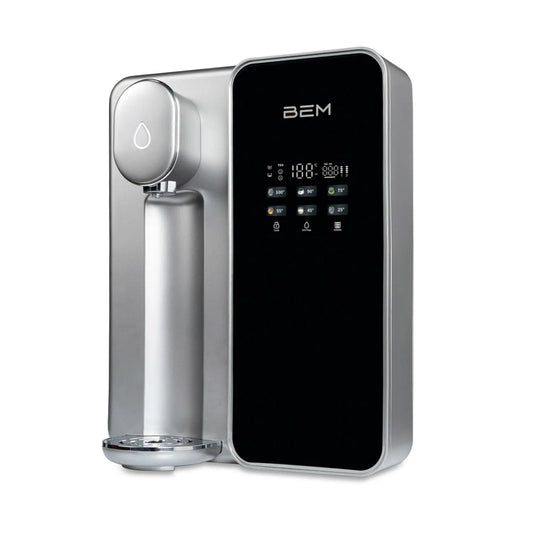 Monitor, BEM, 2 Temperaturzonen, 0 Direktanschluss Umkehrosmose-Wasserfilter mit UV, Heißwasserspender 6 Temperaturstufen, Unicora 2