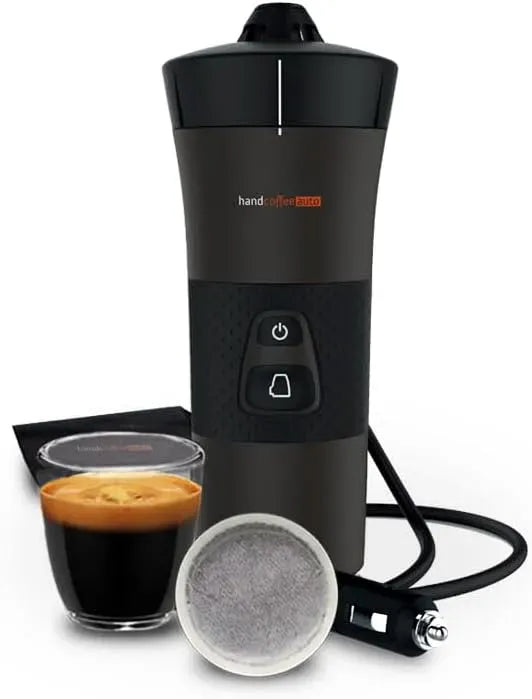 Kaffeemaschine, 12 V, Kaffeebereiter, elektrische Kaffeemaschine, Handpresso Kaffeemaschine 12 V Handcoffee Auto 21000