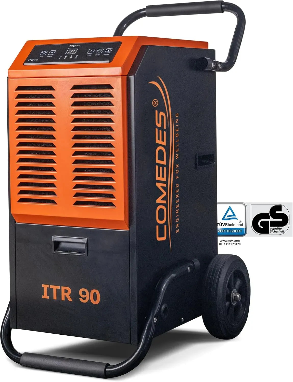 Wäschetrockner ITR 90 max.90Liter, geeignet für Räume und Keller bis 150m² / 345m³, Liter / 24h