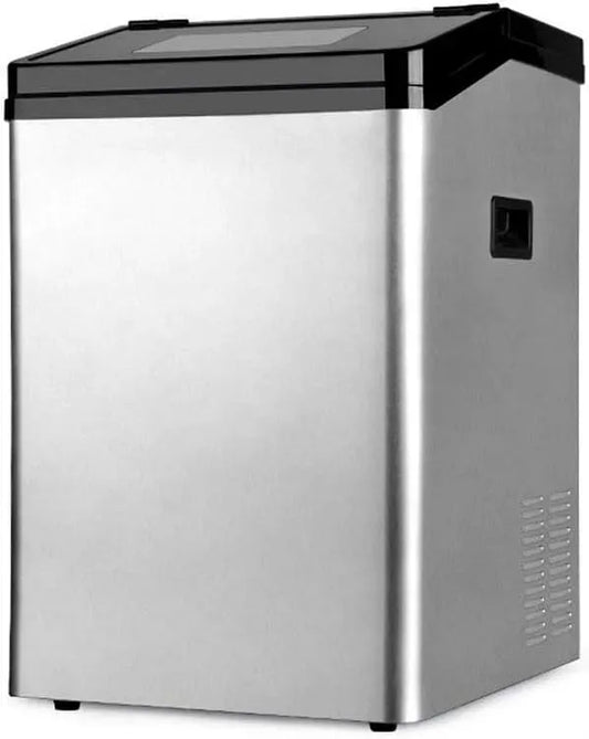 Eiswürfelmaschine kg/24, Minibar, 55 h, Eisbereiter, Tischgerät, großer Eisvorrat